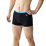 MY KILOMETRE Badehose Herren Kurz Jammer - Schnelltrocknende UV-Schutz Schwimmhose mit Tunnelzug...