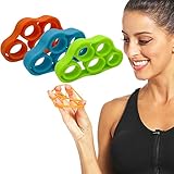 Fingertrainer Handtrainer Silikon, Fingertrainer,Handkraft Trainer,Finger Extensor...