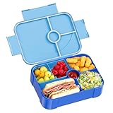 LEIKEEGO Brotdose Kinder mit Fächern Auslaufsicher Lunchbox Kinder Brotdose Kinder für Mädchen &...