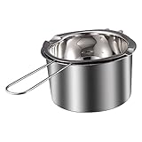 HEALLILY 1 Set Edelstahl-Doppelkesseltopf für Schokolade, Schmelztopf für Butter, Käse,...