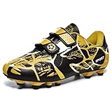 AQTDUAJ Fussballschuhe Kinder 32 Fußballschuhe Jungen Mädchen Trainingsschuhe rutschfest...
