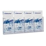 taymar DIN Lang (DL) (trifold) Wand-Prospekthalter, Flyerhalter, Wanddisplay mit vier Fächern...