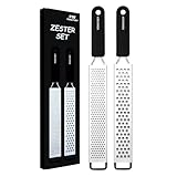 FENGYUEY Zester Reibe [Original] - Käsereibe, Parmesanreibe, Zitronenreibe, Küchenreibe,...