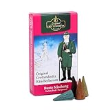 Original Crottendorfer - Räucherkerzen - Duft: Bunte Mischung - Menge: 24 Stück - Größe: M -...