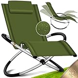 KESSER® Relaxliege Liegestuhl | Gartenliege Sonnenliege | Gartenstuhl | Klappstuhl faltbar |...