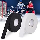 Huiguli Schläger Tape, 2 Rollen Eishockey Tape 25m*25mm, Selbstklebend Griffband Sporttape,...