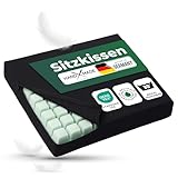 Novaliv Rollstuhlkissen & Sitzkissen Rollstuhl – Antidekubituskissen, Dekubitus Sitzkissen,...