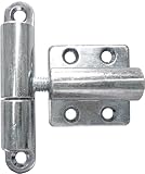 Connex Aushebescharnier - 83 x 15 x 40 mm - verstellbar - verzinkt / Türscharnier / Türband /...