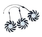 iHaospace 78mm T128010SU Grafikkartenlüfter Graphics Card Cooling Fan Replacement Kompatibel mit...