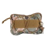 DECORNIJIA Multifunktionale Nylon Bauchtasche Mini Waist Pouch mit Reißverschluss Strapazierfähige...
