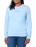 A | X ARMANI EXCHANGE Milano New York Crewneck Sweatshirt für Damen, Blue River, S