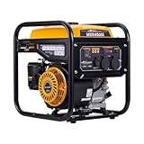 maXpeedingrods Inverter Stromgenerator 3500W Benzin 4 Takt mit zwei 230V Steckdosen Leise und leicht...