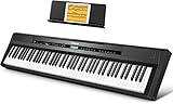 Donner E Piano Digitalpiano 88 Tasten, Hammermechanik Gewichteten, Klavier Tastatur für Einsteiger...