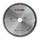 Saxton TCT Negativrechen-/Hakensägeblatt, 210 mm x 100 T x 25,4 mm Bohrung