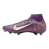 Nike Herren Zm Superfly 10 Acad Km Fg/Mg Fußballschuh, Grand Purple/Pale Ivory, 47 EU