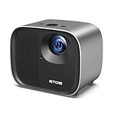 ETOE E3 Pro Beamer 4K Ultra HD mit Autofokus und Auto Trapezkorrektur, 600 ANSI Lumen, 150', Android...