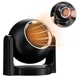 DAWRIS Auto Heizung, 12V 150W Auto Heizlüfter, 2 in 1 Heizung & Kühlgebläse Tragbare Auto Heizung...