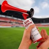 Erzekrim Air Horn Presslufthorn Handheld Sporthorn Tragbare Krachmacher Horn für Startpfeife...