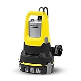 Kärcher SP 17.000 Flat Level Sensor flachsaugende Tauchpumpe, Fördermenge: 17.000 l/h,...