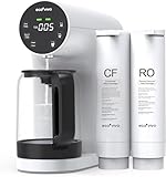 Ecoviva Auftisch Osmoseanlage, Trinkwasser Umkehrosmoseanlage mit 5-stufige Filtration,...