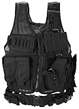 ProCase Taktische Sturmweste Jagd Armee Weste Herren, Militär Airsoft Paintball Tactical Vest...