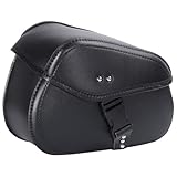 Cabilock Motorrad Hängetasche PU Leder Robuste Satteltasche für Elektro und Motorräder Geräumig...