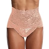 Sexy Lace Mesh Transparente Damenunterwäsche Plus Size High Waist Panty Panties Fett Weg...