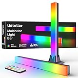 Ustellar RGB Lightbar, Musik Sync RGB IC LED Light Bar, USB Betrieben Ambient Lampe, Farbwechselnde...