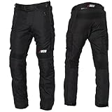 Motorrad Textil Hose Wasserdichte Textilhose Thermofutter CE Protektoren Hose Motorradhose Herren...