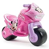 INJUSA - Moto Laufrad Minnie Mouse Twin Dessert, für Kinder von 18 bis 36 Monate, permanente...