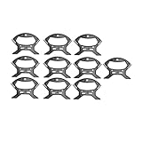 DOITOOL 10 Stück Teiliges Kabelspulen Groß Kabelaufwickler aus Robustem Kunststoff Schnurwickler...