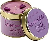 Bomb Cosmetics Dosenkerzen, Paraffinwachs, Violett