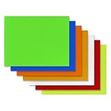 7 Blätter 11,4 x 8,9 Zoll Selbstklebende Reflektorband, Wasserdicht Reflektierende Aufkleber,...