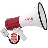 Pyle Megaphon mit Sirene, Signalhorn – Siren Megaphone – Megafon Kinder & Erwachsene 50 Watt bis...