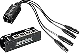 Pronomic NetCore SB-3M/SP-3F Set - Multicore-Lösung - Stagebox mit 4 XLR-Buchsen (male) - Peitsche...
