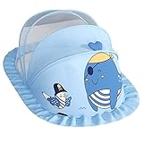 Baby-Fliegennetz-Zelt, Atmungsaktiv, Faltbar, für Kinderbetten, Tragbar, Bodenlos, Netzbett-Zelt,...