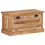 Wakects Schuhbank, Exquisite Schuhbank, natürliches Holz für Zuhause für Wohnzimmer