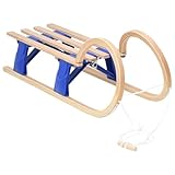 Vopese Klappschlitten 110 cm Sperrholz Schlitten Model93699