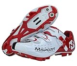 Msport MTB-Schuhe Herren/Damen Mountainbike-Schuhe – Professionelle Spinning-Schuhe, Atmungsaktiv...