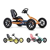 BERG Pedal Gokart Buddy B-Orange | Kinderfahrzeug, Tretauto mit Optimale Sicherheid, Luftreifen und...