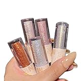 Liquid Glitter Eyeshadow, Longwearing Lasting Shimmer, Waterproof, Long Lasting, Quick-Drying,...