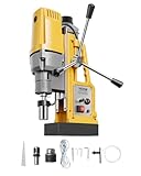 VEVOR Magnetbohrmaschine, Motor 1400 W elektrische Säulenbohrmaschine 13000 N Bohrdurchmesser von...