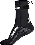 CRESSI Guardian Mid High Neoprene Socks 2mm M - 2mm Neopren Mittelhohe Socken mit Klettverschluss,...