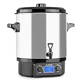 Klarstein Biggie Digital - Einkochvollautomat, Einkochtopf, elektrisch, 27 Liter, 2000 Watt, Timer,...