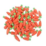 Gadpiparty 100 Stück kleine radiergummis für groß kawaii radiergummi radiergummi Karotten...