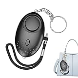 DIFCUL Schrillalarm für Frauen, Selbstverteidigung Taschenalarm, 130dB Persönlicher Panikalarm mit...