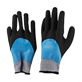 Isolierende Gummi-Handschuhe, Elektriker, isolierender Arbeitshandschuh, blau, 400 V,...