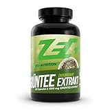 Zec+ Nutrition Grüntee Extrakt hochdosiert – 120 Kapseln mit 1000 mg natürlichem Grüner Tee...