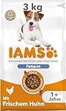 IAMS Light Hundefutter trocken mit Huhn - fettarmes Trockenfutter für Hunde ab 1 Jahr, 3 kg