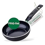 FACKELMANN Chefkoch Aluminium-Pfanne Ø16 cm Bielefeld mit Keramik-Antihaft-Beschichtung –...